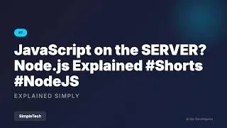 Thumbnail: JavaScript on the SERVER? Node.js Explained #Shorts #NodeJS