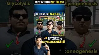 Thumbnail: Biomolecule- Glycolysis, Glycogenesis, Glycogenolysis | NEET Biology | #neet2027 #neetaspirants