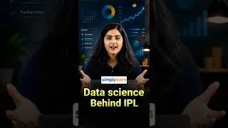 Thumbnail: Data Science Behind IPL 2026 | IPL 2026 Explained with Data Science | #Shorts | #Simplilearn