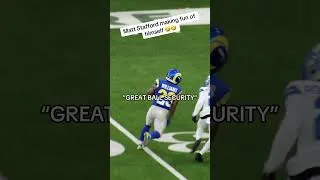 Thumbnail: Matthew Stafford ROASTS Himself After Saying THIS 🤣🍿 #nfl #shorts