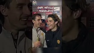 Thumbnail: Ronaldo Needs Gary Neville's Help 😂 First English Interview 🔥 SIMPLY LEGENDS #FOOTBALL