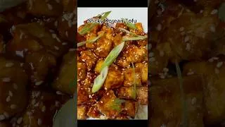 Thumbnail: Sticky Korean Mongolian Tofu 🌶️ Crispy, Sweet & Better Than Takeout!