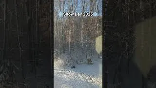 Thumbnail: Woke Up To God's Beauty This Morning #snow #snowday2025