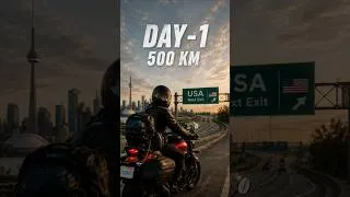 Thumbnail: Toronto to Chicago part-1... click link to watch full video... #adventure #travel #motovlog #hindi