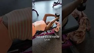 Thumbnail: my shoulder and triceps workout split! #upperbody #upperbodyworkout #workoutroutine #gym #gymgirl