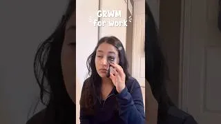 Thumbnail: grwm for work | makeup routine