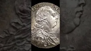 Thumbnail: The Kings Shilling George III 1787 Silver Coin #shorts #worldcoins #numismatics #coincollecting