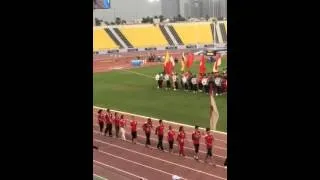 Thumbnail: Opening Ceremony, Team Singapore - 2015 Asian Youth Athletics Championships