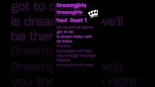 Thumbnail: Dreamgirls - Dreamgirls (Mini Karaoke) Musicals month just got that little bit more classy.