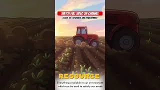 Thumbnail: Resources and Development class 10 (Animation) | Class 10 geography chapter 1 | One shot | BB | CBSE