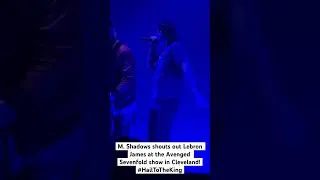 Thumbnail: M. Shadows shouts out Lebron James at the Avenged Sevenfold show in Cleveland!#hailtotheking