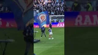 Thumbnail: Slovan is on fire 🔥 Freed from Desire 🎻 Violin Capodopera 🎻 Slovan Bratislava celebrating with style