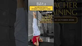 Thumbnail: Online Yoga Teacher Training Course. 15 August - 18 October 2026. #yogateachertraining #yogattc