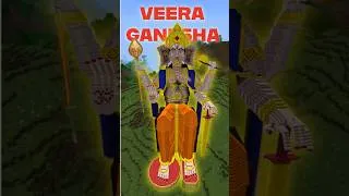 Thumbnail: WORLD'S BIGGEST GANESHA IN MINECRAFT Fast-paced building. #ganesh #ganesha #minecraft