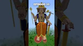 Thumbnail: Crown of VEERA GANESHA Built in Minecraft Ep.10 #ganesh #ganesha #minecraft