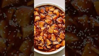 Thumbnail: Slow Cooker Honey Sesame Chicken Recipe from SixSistersStuff.com  #easyrecipe #crockpot