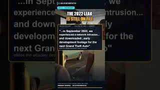 Thumbnail: The 2022 GTA 6 Leak Is Still In Take-Two's Federal Paperwork #Shorts