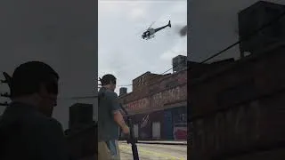 Thumbnail: STOLE A TRUCK, BLEW UP A HELICOPTER & TOOK THEIR CAR 😈💥 #gta5  #gtav  #shorts