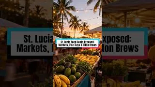 Thumbnail: St. Lucia Food Costs Exposed: Markets, Fish Days & Piton Brews