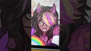 Thumbnail: werewolf gurlz #rawring20s #rawrXD #digitalart
