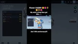 Thumbnail: I got Flower Child!? Long time gets this! #10thanniversary #overwatch #meioverwatch #shorts #lootbox