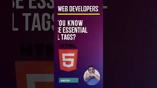 Thumbnail: Web Developers : Cool HTML Tags