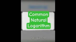 Thumbnail: Common Natural Logarithm