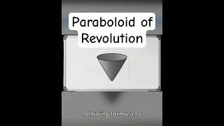 Thumbnail: Paraboloid of Revolution Equations