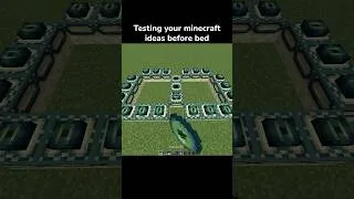 Thumbnail: Testing your minecraft ideas😨