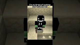 Thumbnail: I am so tired of this😭 #minecraft