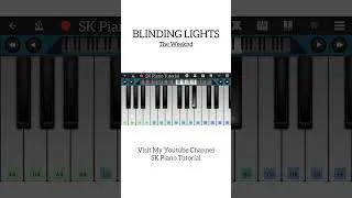 Thumbnail: Blinding Lights - The Weeknd | EASY Piano Tutorial