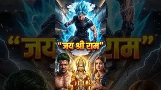 Thumbnail: Goku vs Bahubali 🔥 | जय श्री राम 🙏🏻