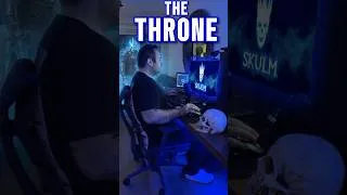 Thumbnail: A Throne Fit for the Undead King 👑💀 | Herman Miller Embody x SKULM #shorts #skulm