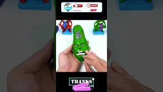 Thumbnail: Making Shoes Superheroes Spider-man, Hulk, Captain America with Polymer Clay #Short
