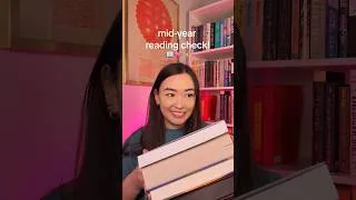 Thumbnail: a very chaotic mid year reading check ✨ #books #bookrecs #booktube