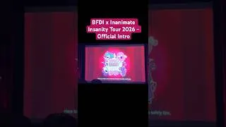 Thumbnail: BFDI x Inanimate Insanity Tour 2026 - Official Intro #shorts