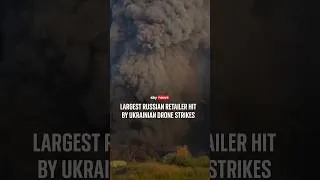 Thumbnail: Largest Russian retailer hit by Ukrainian drone strikes