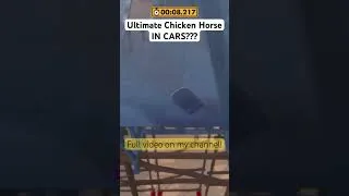 Thumbnail: Ultimate chicken horse IN CARS #shorts #funny #gaming
