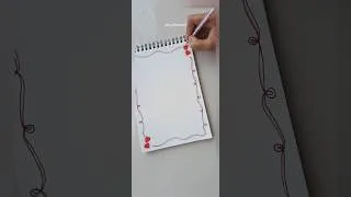 Thumbnail: "Easy Front Page Design 💕" #shorts #youtubeshorts