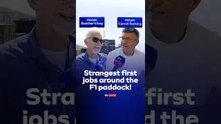 Thumbnail: Finding out what people around the paddock did for their first job 🤔