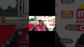 Thumbnail: Leah Pruett beats Doug Kalitta  at US Nationals in Indy and brags about it