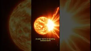 Thumbnail: A Solar Storm Is Heading Toward Earth... #sun