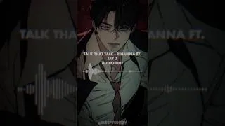 Thumbnail: talk that talk (tiktok version/overlapped) || rihanna ft. jay z [edit audio]