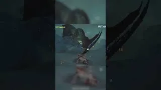 Thumbnail: Rey Dau Making My Life Flash Before My Eyes! #shorts #monsterhunter #monsterhunterwilds