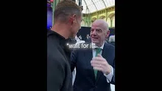 Thumbnail: Ronaldo's Reaction to FIFA President 😳🔥