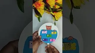 Thumbnail: Cute Cat And Fish Craft । Easy Paper Crafts #shorts #papercraft #shortsfeed