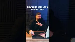 Thumbnail: How long does your iPhone last? #iphone #smartphone #apple