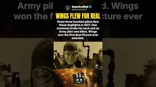 Thumbnail: Real Pilots Died Making The First Best Picture - Wings