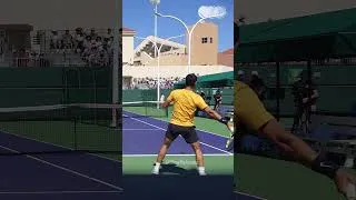 Thumbnail: Carlos Alcaraz Forehand Slowmotion [Back View] #carlosalcaraz #forehandslowmotion