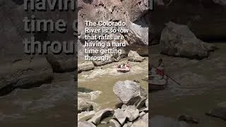Thumbnail: The Colorado River got so low, rafting companies canceled this popular trip for the first time